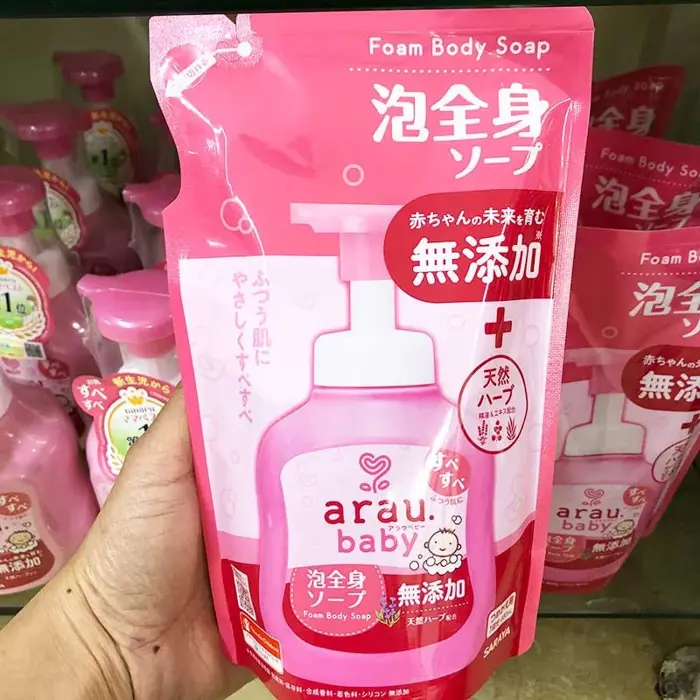 Sữa tắm gội Arau Baby 400ml (dạng túi)