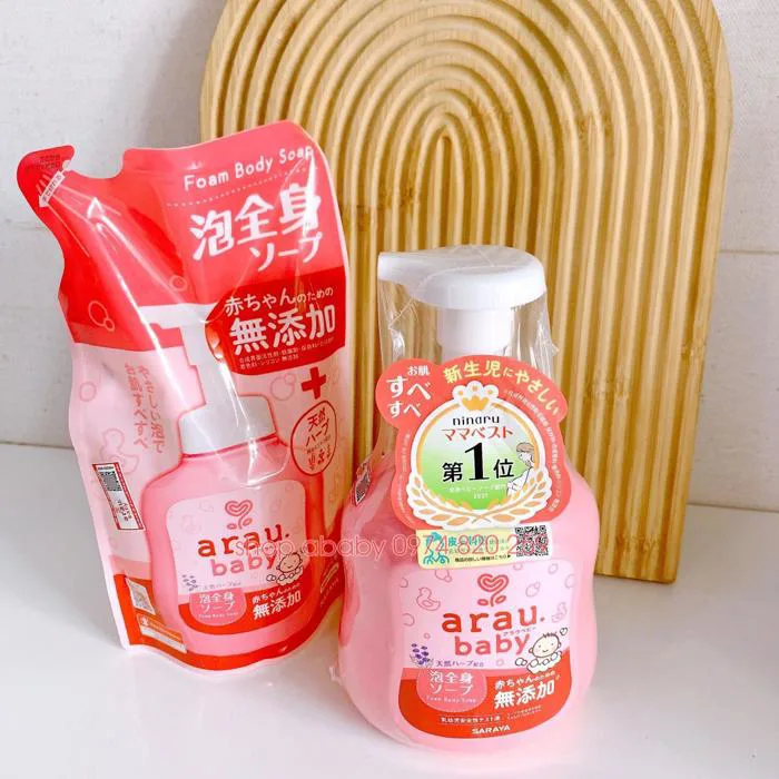 Sữa tắm gội Arau (PP Chính Hãng)
