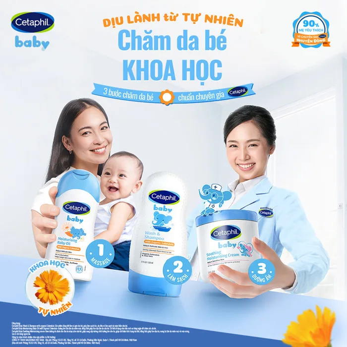 Dầu gội dịu lành CETAPHIL BABY SHAMPOO 200ML