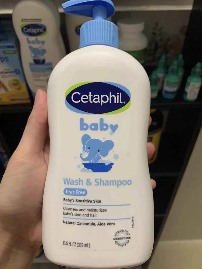 Sữa tắm gội Cetaphil Baby Gentle Wash Shampoo Đức 400ml