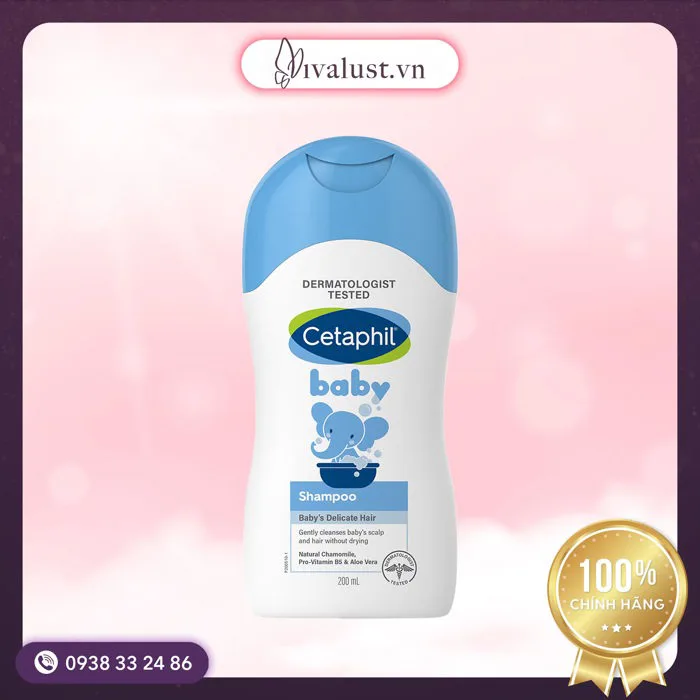 Dầu gội Cetaphil Baby Shampoo 200ml | Vivalust.vn