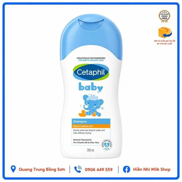 Dầu gội Cetaphil 200ml (0M+) – hiennhishop
