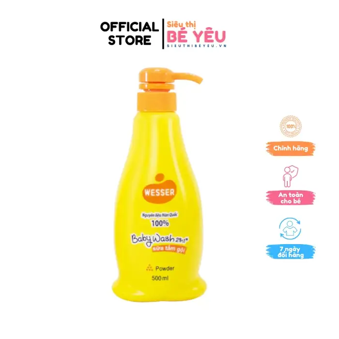 Dầu gội & Sữa tắm cho bé