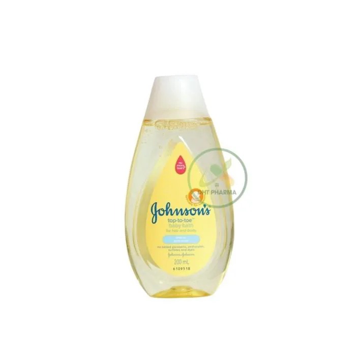Sữa tắm gội Johnson's Baby Top-to-toe dành cho trẻ sơ sinh và trẻ nhỏ (Chai  200ml)