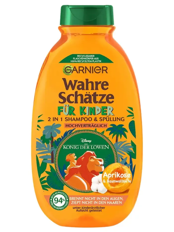 Dầu Gội Xả Garnier 2in1 Cho Trẻ Em Từ 3 Tuổi, 300 ml