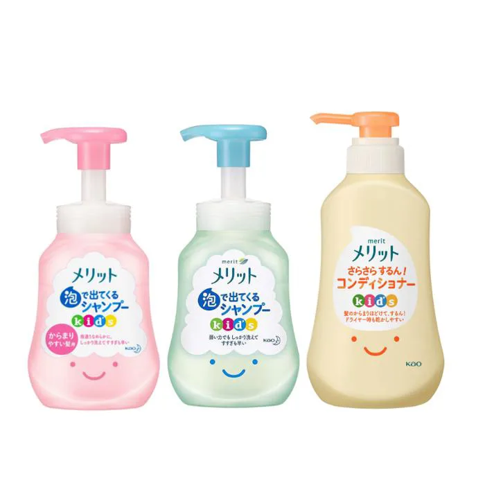 Dầu gội, dầu xả Kao Kids Nhật Bản cho trẻ em