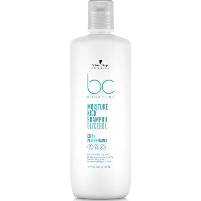 DẦU GỘI SCHWARZKOPF BC MOISTURE KICK DÀNH CHO TÓC UỐN XOĂN 1000ML