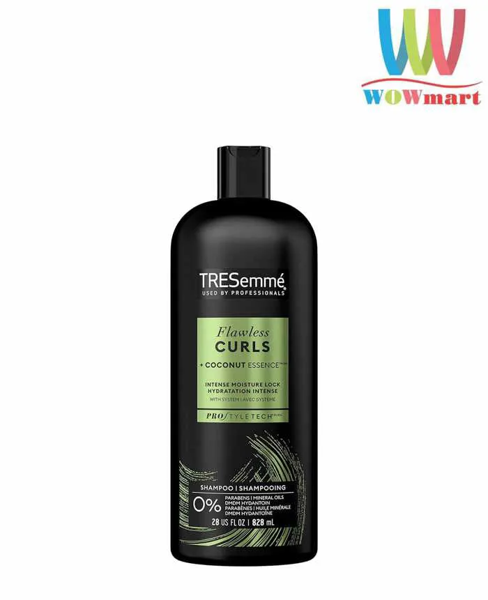 Dầu gội dành cho tóc uốn TRESemme Flawless Curls Shampoo 828ml