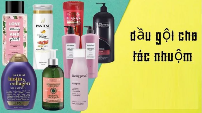 Dầu gội cho tóc nhuộm giữ cho tóc bền màu và sáng khoẻ tự nhiên