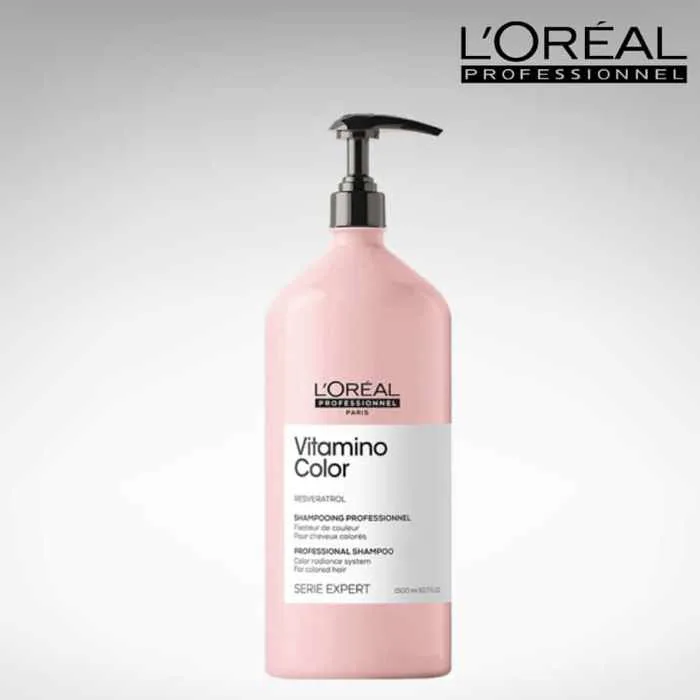 Dầu Gội Giữ Màu Nhuộm Loreal Vitamino Color 300ml - 500ml - 1500ml - 500ml