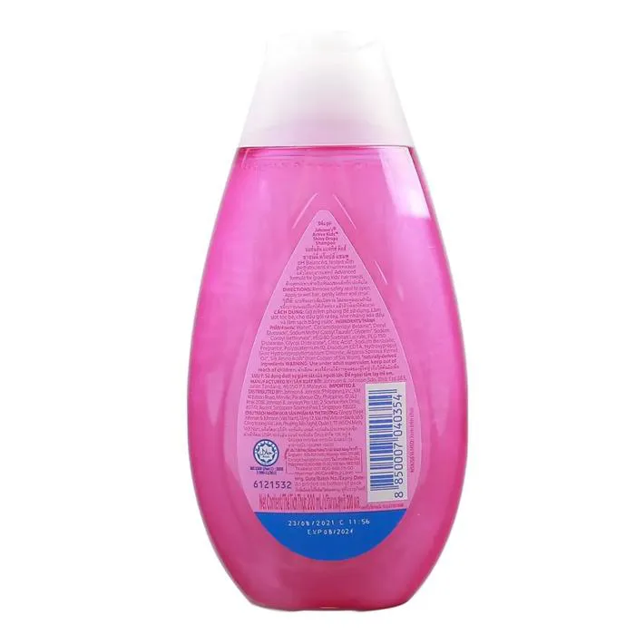 Dầu gội óng mượt Johnson Baby Hồng (200ml) | Kids Plaza