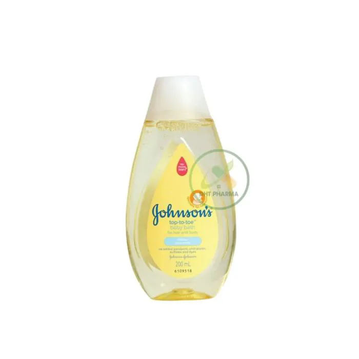 Sữa tắm gội Johnson's Baby Top-to-toe dành cho trẻ sơ sinh và trẻ nhỏ (Chai  200ml)