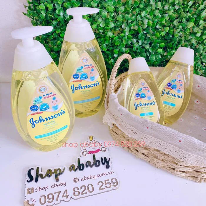 Sữa tắm gội Johnson's | shop ababy - Cửa hàng cho mẹ và bé.