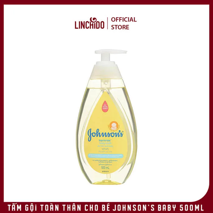 Tắm gội toàn thân cho bé Johnson's Baby 500ml