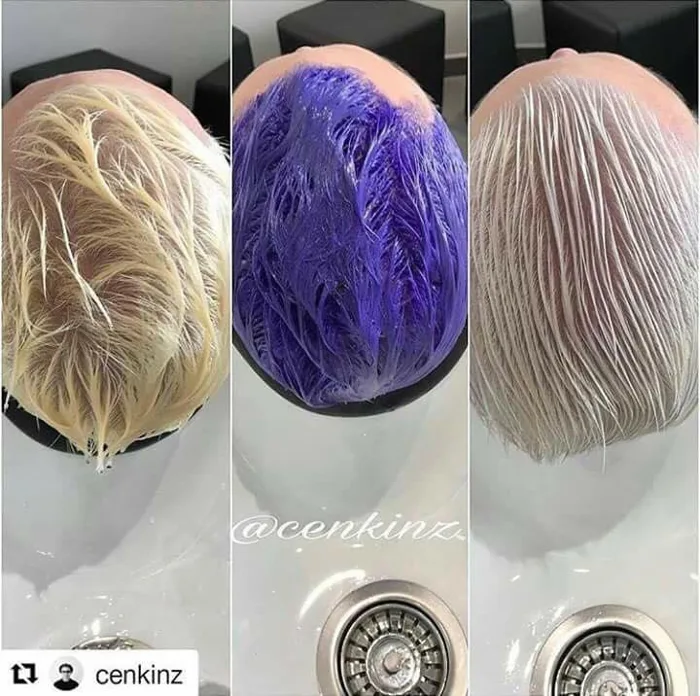 Dầu gội xả tím khử vàng Elgon Colorcare Silver Anti-Yellow