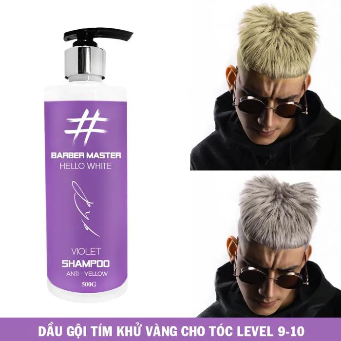 Dầu Gội Tím Khử Vàng 500ml chất lượng chính hãng