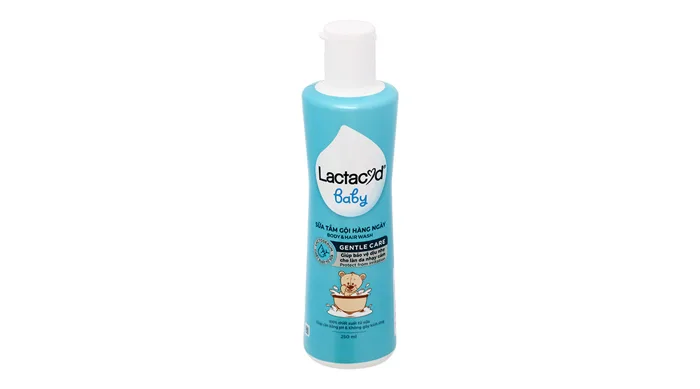 Sữa tắm gội Lactacyd BB giảm rôm sảy, hăm kẽ cho bé chai 250ml