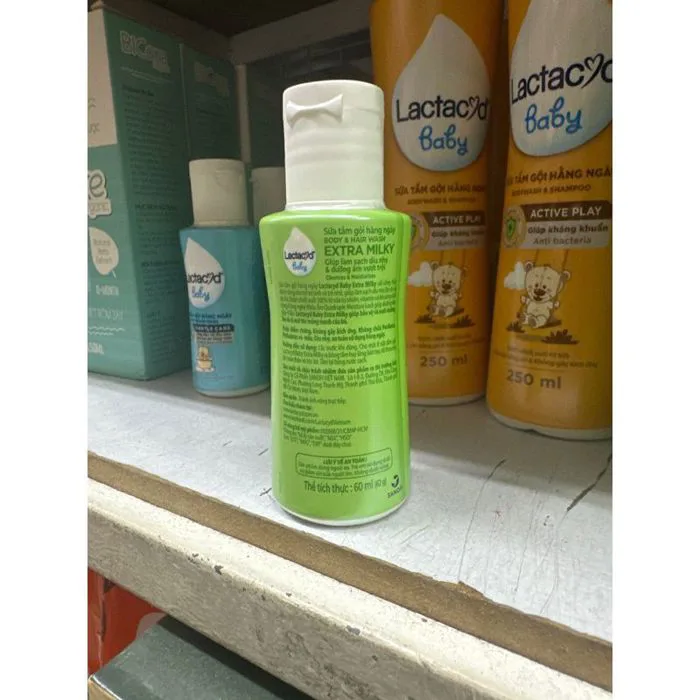 MINISIZE] Sữa Tắm Gội Cho Bé Sơ Sinh Lactacyd Baby 60ml – Thời trang Mẹ và Bé  BaBy HuGo