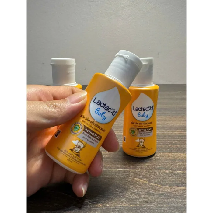 Sữa Tắm Gội Lactacyd Baby Active Play 60ml Cho Bé – Chai Mini Tiện Mang Đi  | Shopee Việt Nam