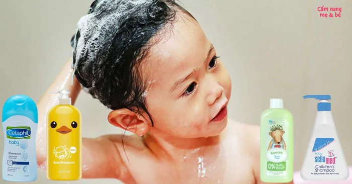Top 7 dầu gội cho trẻ em 10 tuổi tốt, an toàn, giúp tóc óng mượt