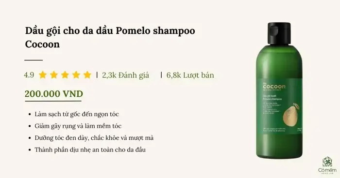 Top 12 dầu gội cho da dầu giúp mái tóc luôn bồng bềnh, ấn tượng