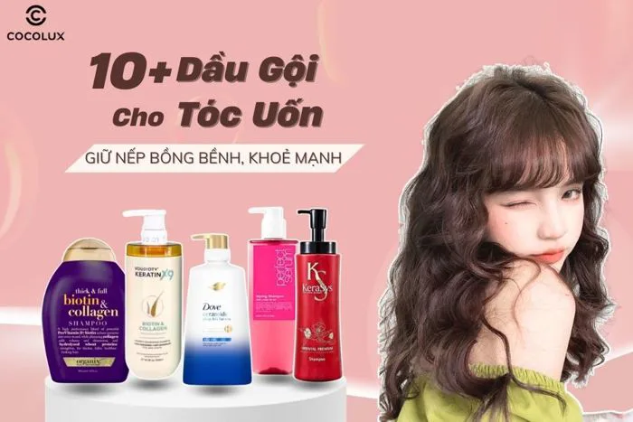 Top 10+ dầu gội cho tóc uốn tốt nhất 2025, giữ nếp bồng bềnh, khỏe