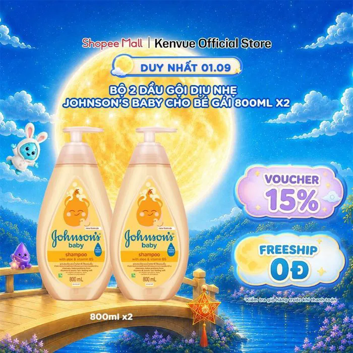 Dầu gội cho bé - Giá Tốt, Sale Tháng 09, Ship 0 Đồng | Shopee Việt Nam