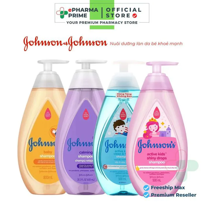 Dầu Gội Johnson’s Baby Shampoo Giúp Tóc Óng Mượt, Chắc Khỏe, Thơm Mát Tóc  Cho Bé