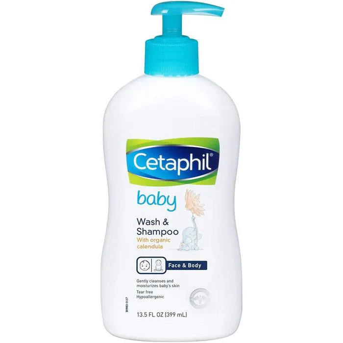 Sữa tắm gội toàn thân cho bé Cetaphil Baby Wash & Shampoo – EDS