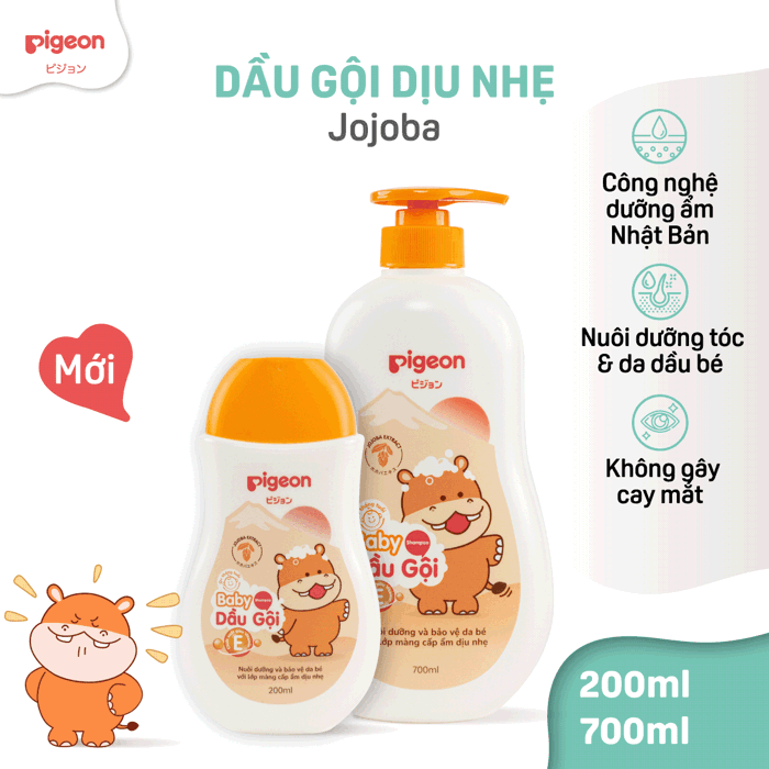 Dầu Gội Cho Bé Pigeon 700Ml