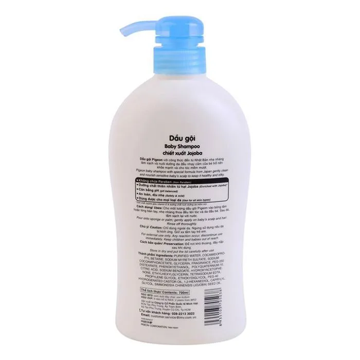 Dầu gội cho bé Pigeon dịu nhẹ 700ml – Chuỗi Tạp Hóa Việt - Chuyên Sỉ Và Lẻ