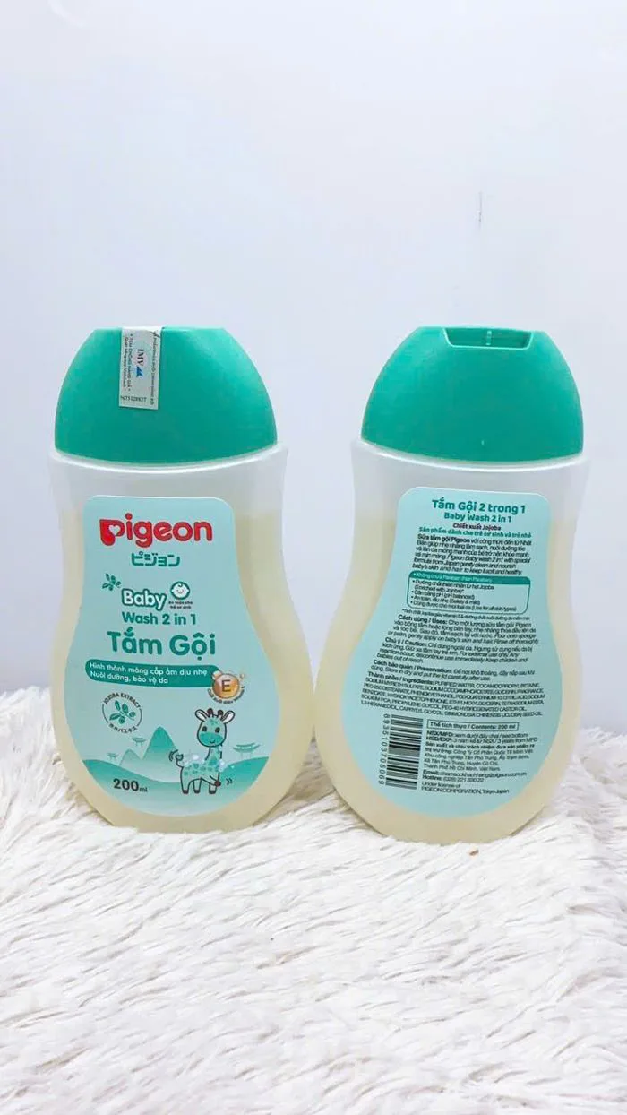 MẪU MỚI] Sữa Tắm Gội Pigeon Cho Bé 200ml – Thời trang Mẹ và Bé BaBy HuGo