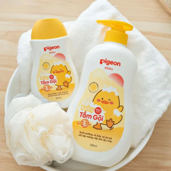 Sữa tắm gội Jojoba Pigeon mẫu mới | Ngộ Baby Shop