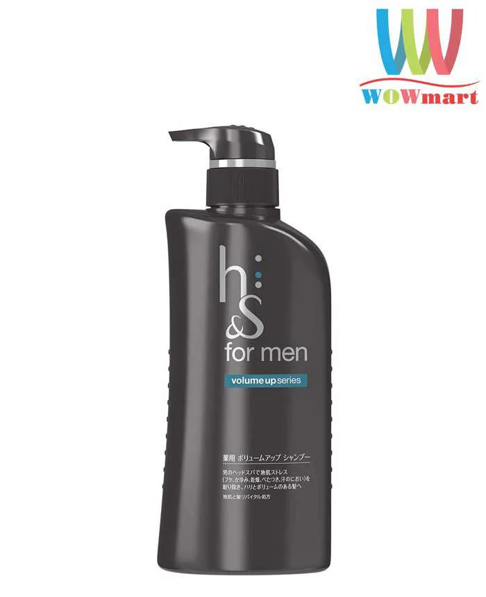 Dầu gội giảm gàu nam của Nhật Head & Shoulders For Men Medicated Volume Up 520ml – Wowmart VN | 100% hàng ngoại nhập Dầu gội giảm gàu nam của Nhật Head & Shoulders For Men Medicated Volume Up 520ml – Wowmart VN | 100% hàng ngoại nhập