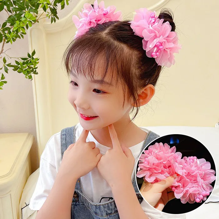 Dây Buộc Tóc Cho Bé Đi Múa Xinh Yêu Cho Bé Gái, Chun Buộc Tóc Cho Bé