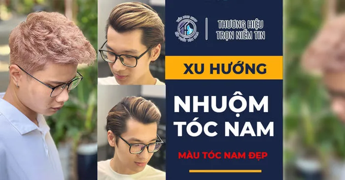 17+ Màu nhuộm tóc nam 17+ Màu nhuộm tóc nam