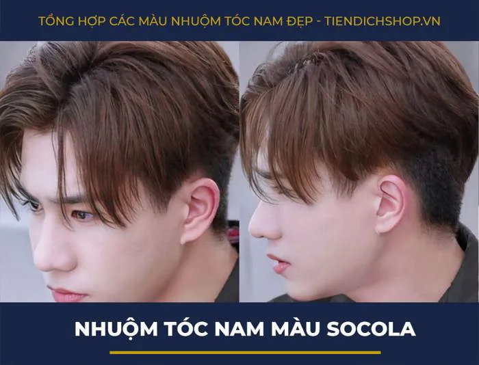 17+ Màu nhuộm tóc nam 17+ Màu nhuộm tóc nam