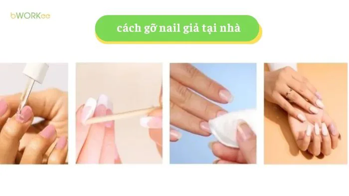Bật Mí Cách Gỡ Nail Giả Tại Nhà Cực Dễ – Không Đau, Không Hư Móng Bật Mí Cách Gỡ Nail Giả Tại Nhà Cực Dễ – Không Đau, Không Hư Móng