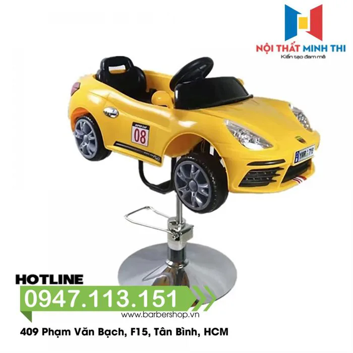 Ghế cắt tóc trẻ em BKID Porsche Ghế cắt tóc trẻ em BKID Porsche