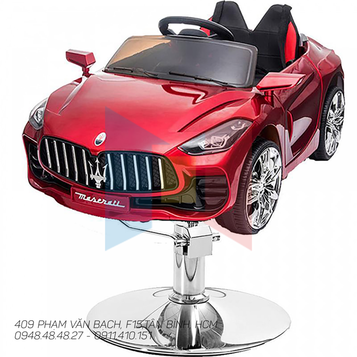 Ghế cắt tóc trẻ em BKID ô tô Maserati Ghế cắt tóc trẻ em BKID ô tô Maserati