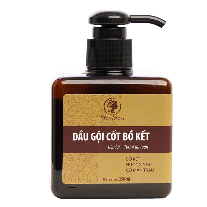 Dầu gội cốt bồ kết Wonmom 250ml