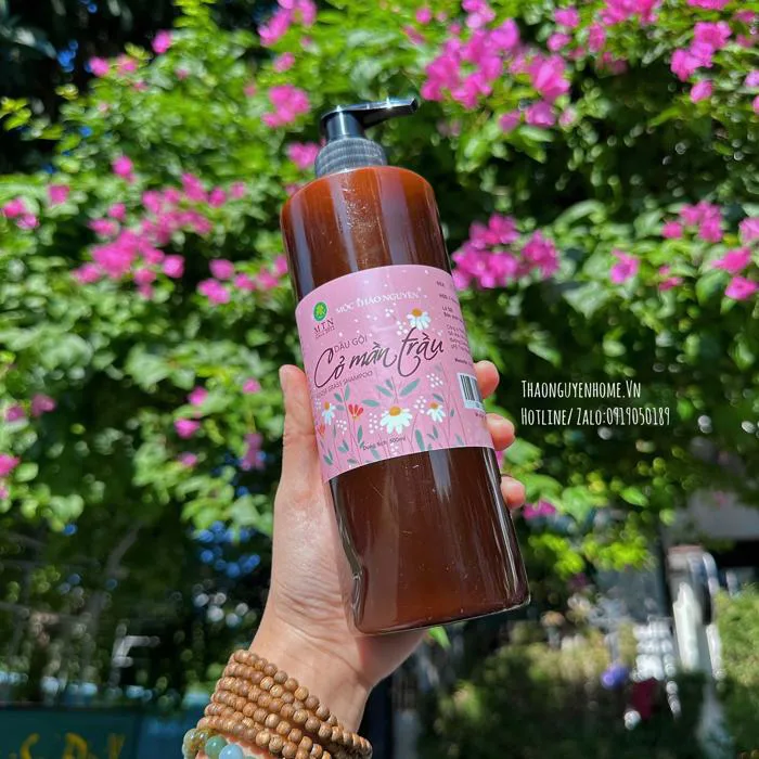 Thảo dược gội đầu (cỏ mần trầu ) Thảo Nguyên Home 500ml