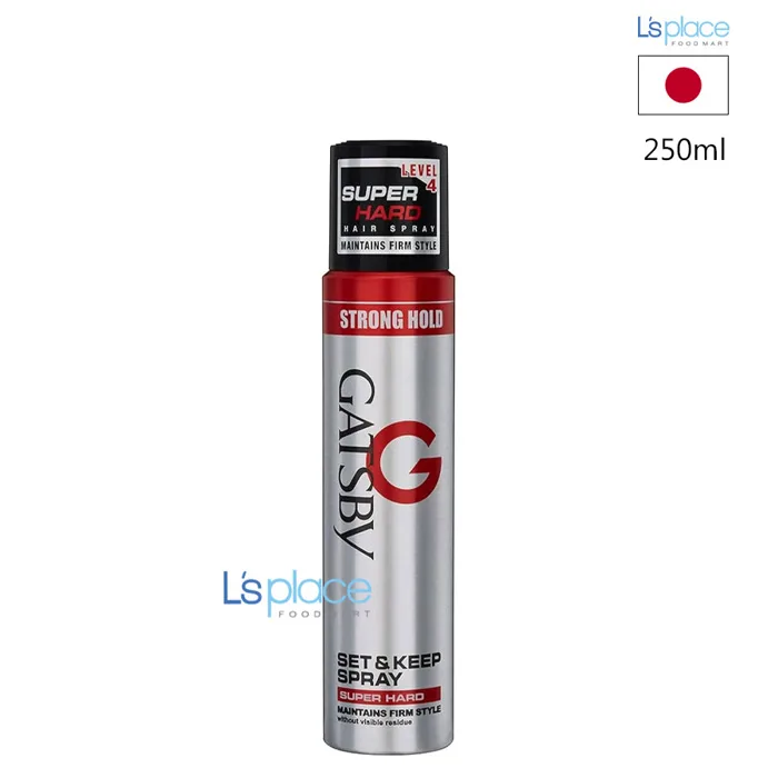Gatsby Gôm xịt giữ nếp siêu cứng - LsPlace Foodmart – L's Place Foodmart