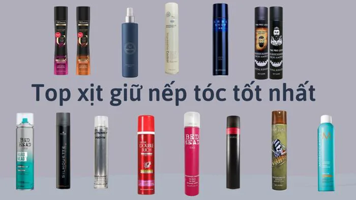 Top 13 xịt giữ nếp tóc tốt nhất hiện nay – giữ nếp siêu đỉnh mà không gây hư tổn - BlogAnChoi