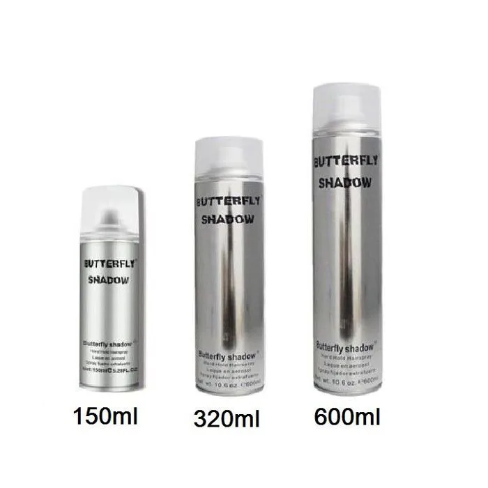 Gôm Xịt Giữ Nếp TócTạo Kiểu Tóc Nam Nữ Butterfly Shadow 150ml 320ML 600ML -  Lazada | Lazada Việt Nam