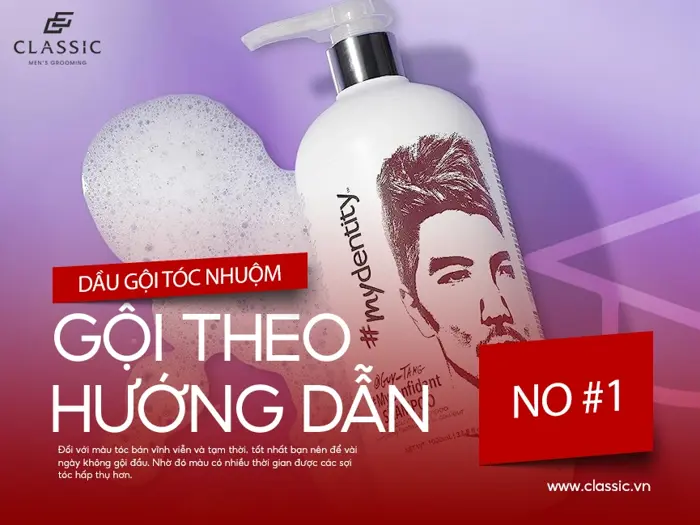 Dầu gội cho tóc nhuộm và cách dùng giúp giữ màu bền gấp 5