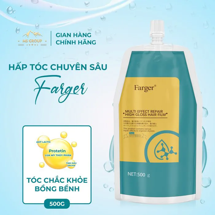Hấp Phục Hồi Tóc Chuyên Sâu Farger - CÔNG TY CP ĐẦU TƯ VÀ THƯƠNG MẠI DỊCH VỤ MẠNH SƠN - MS GROUP