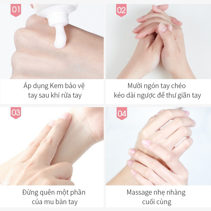 Kem Tay Vaseline 24h Deep Moisture Hand Nail Cream 60ml - Mint Cosmetics -  Save The Best For You!