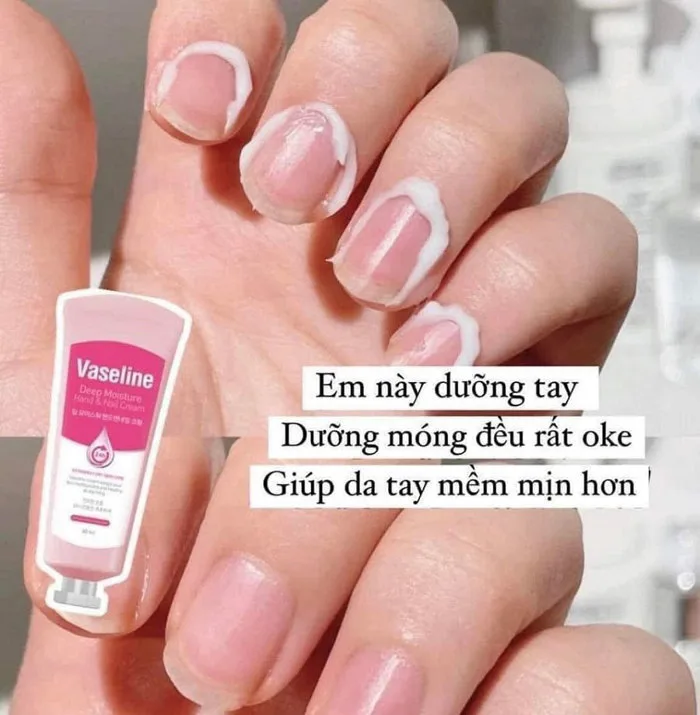 Kem dưỡng tay và móng Vaseline Deep Moisture Hand & Nail Cream