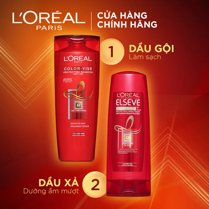 Dầu Xả Giữ Màu Cho Tóc Nhuộm L'Oréal Paris 325ml